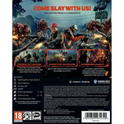 Back 4 Blood Xbox One / Series X (Special Edition) (Steelbook)