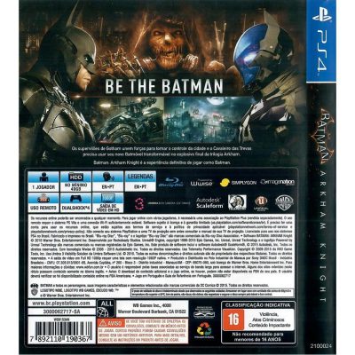 Batman Arkham Knight Ps4 #1
