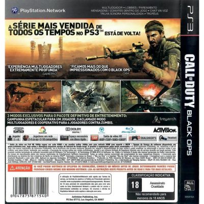 Call Of Duty Black Ops Ps3