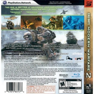 Call Of Duty Modern Warfare 2 Ps3 #1