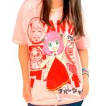 Camiseta Feminina Anya And Peanuts (Tam M) (Spy X Family)