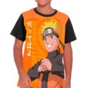 Camiseta Infantil Naruto (Tam 06)
