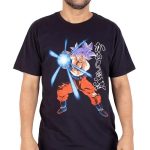 Camiseta Unissex Goku Kamehameha (Tam Gg)