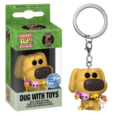 Chaveiro Funko Pop Dug With Toys