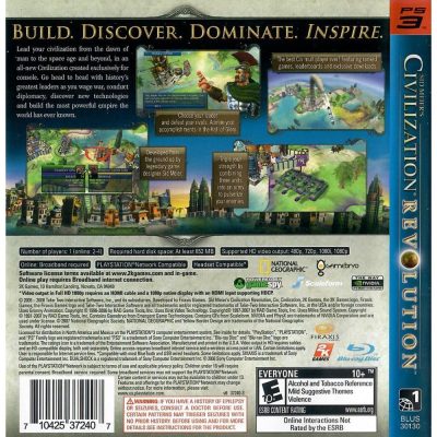 Civilization Revolution Ps3