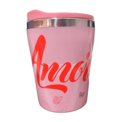Copo Viagem Mini 400Ml – Amor