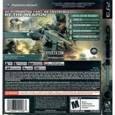 Crysis 2 Ps3 #1