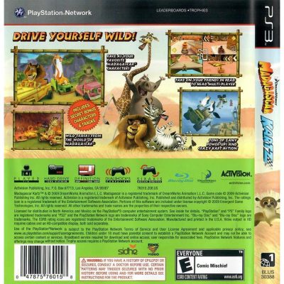 Dreamworks Madagascar Kartz Ps3 #1