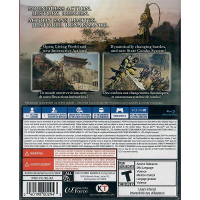 Dynasty Warriors 9 Ps4 (Playstation Hits)