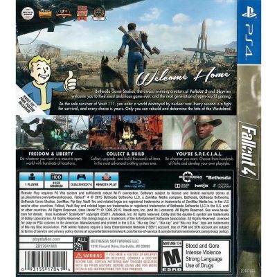 Fallout 4 Ps4 #3 (Sem Mapa)
