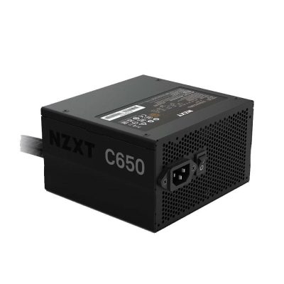 Fonte Nzxt C Series, 650W, Atx, 80 Plus Bronze, Semi-Modular, Com Cabo, Preto - Pa-6B1bb-Us