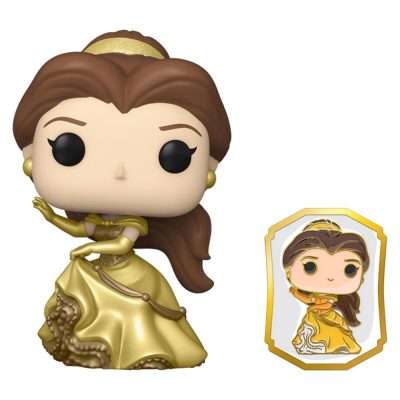 Funko Pop Belle 221 (Gold Ultimate Princess) (Com Pin)