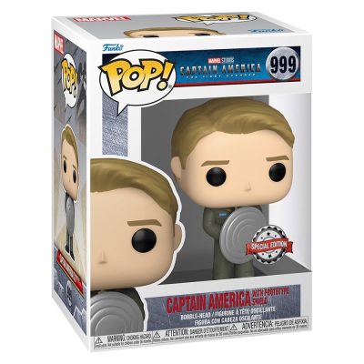 Funko Pop Captain America With Prototype Shield 999
