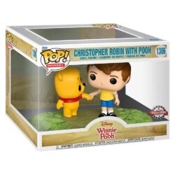 Funko Pop Christopher Robin With Pooh 1306 (Disney Moments)