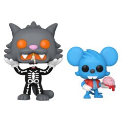 Funko Pop Itchy (With Brain) And Scratchy (Skeleton) 2-Pack (The Simpsons)