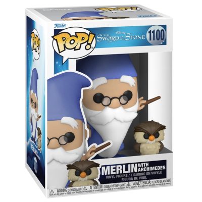 Funko Pop Merlin With Archimedes 1100