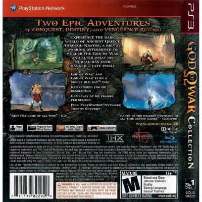 God Of War Collection Ps3 #3 (Greatest Hits)