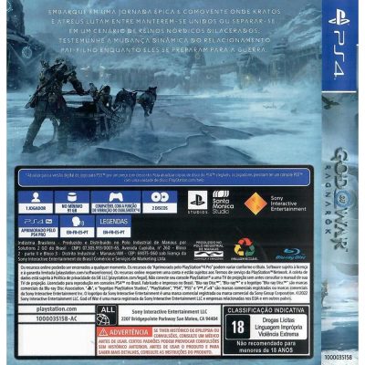 God Of War Ragnarok Ps4