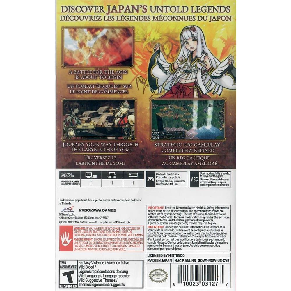 God Wars The Complete Legend Nintendo Switch