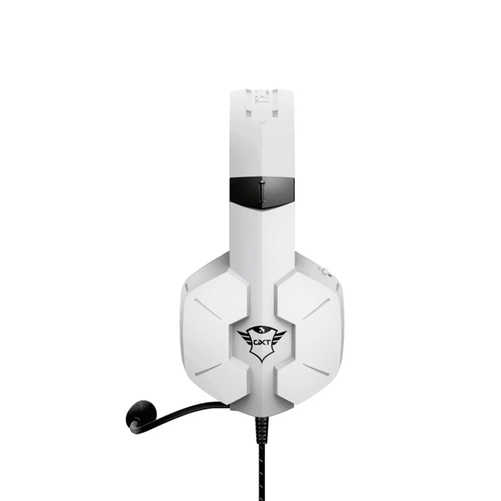 Headset Gamer Trust Gxt 323W Carus, Xbox Series, Ps5, Ps4, Switch, Pc, Laptop, Drivers 50Mm, P2, Branco - 24258