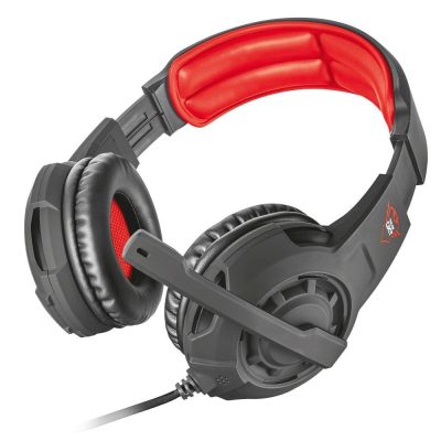Headset Gamer Trust Gxt 411 Radius, Drivers 40Mm, P2, P3, Ps4, Ps5, Xbox Series, Switch, Pc, Laptop, Preto - 24076
