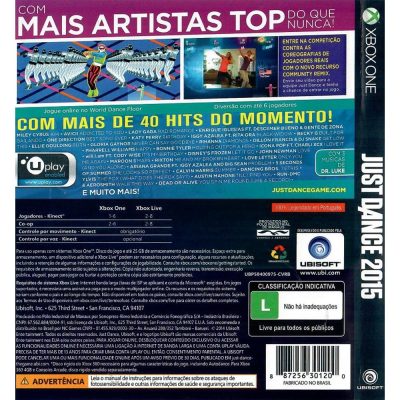 Just Dance 2015 Xbox One (Sem Manual)