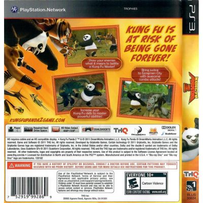 Kung Fu Panda 2 Ps3 #2 (Sem Manual)