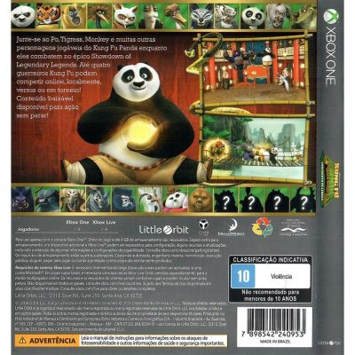 Kung Fu Panda Confronto De Lendas Xbox One #1 (Mancha)