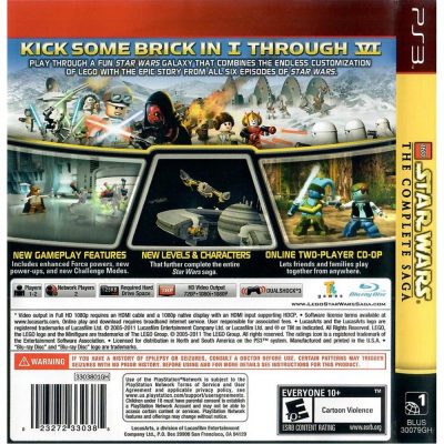 Lego Star Wars The Complete Saga Ps3 (Greatest Hits)