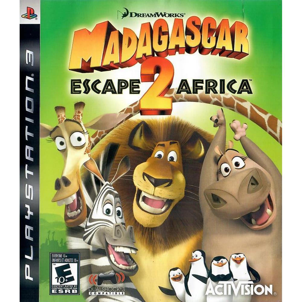 Madagascar 2 Escape África Xbox 360 original em mídia física