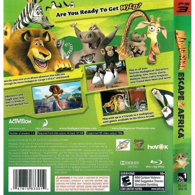 Madagascar Escape 2 Africa Ps3