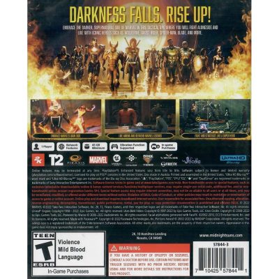 Marvel Midnight Suns Ps5