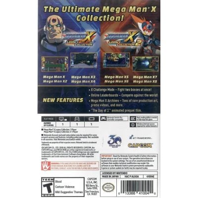 Mega Man X Legacy Collection 1+2 Nintendo Switch