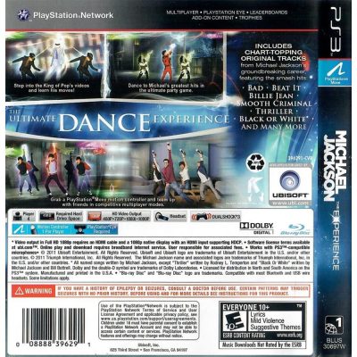 Michael Jackson The Experience Ps3