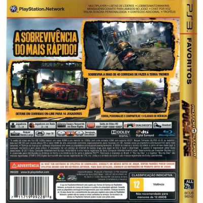 Motorstorm Apocalypse Ps3 (Favoritos)