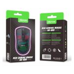 Mouse Com Fio Usb E Led Rgb Verde - Sb-S09 (Novo)