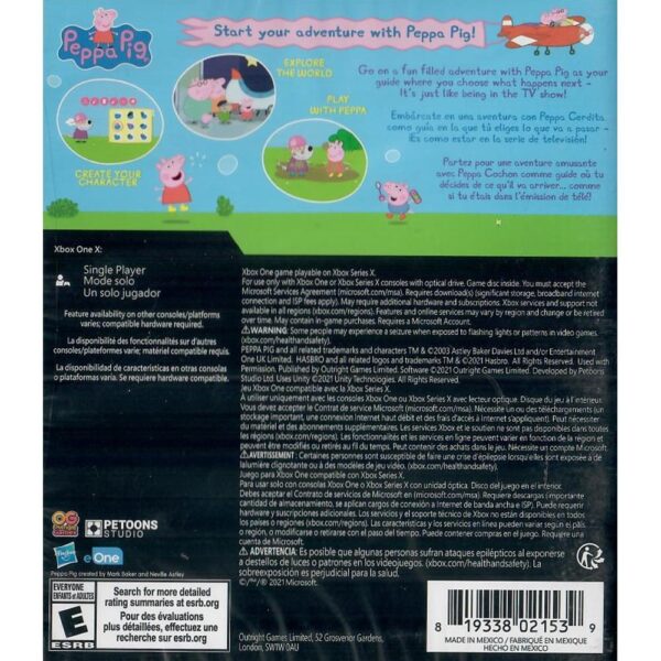 My Friend Peppa Pig Xbox One