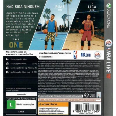 Nba Live 18 Xbox One #1