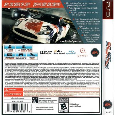 Need For Speed Rivals Ps3 #3 (Greatest Hits)