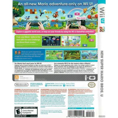 New Super Mario Bros. U Nintendo Wii U