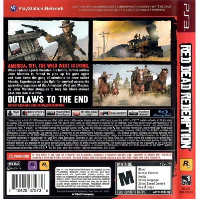 Red Dead Redemption Ps3 (Greatest Hits)