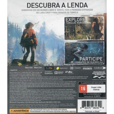 Rise Of The Tomb Raider Xbox One