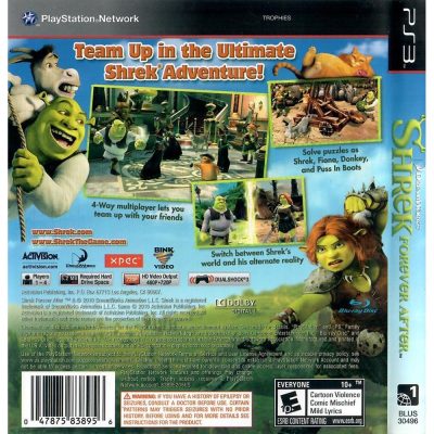 Shrek Forever After Ps3