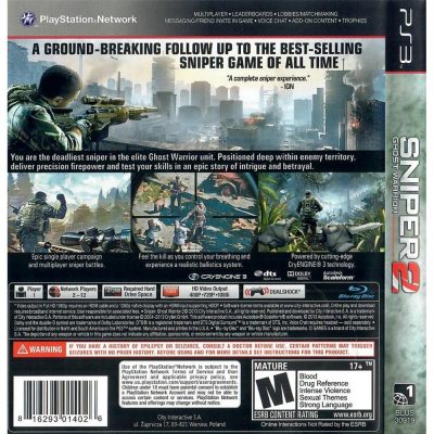 Sniper Ghost Warrior 2 Ps3