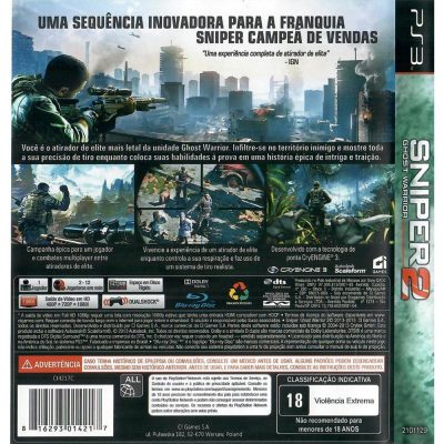 Sniper Ghost Warrior 2 Ps3 #3 (Mancha)