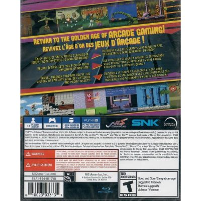 Snk 40Th Aniversary Collection Ps4
