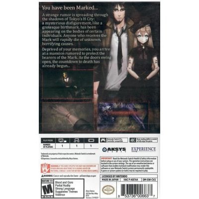 Spirit Hunter Death Mark Nintendo Switch