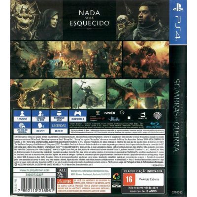 Terra Média Sombras Da Guerra Ps4 #3