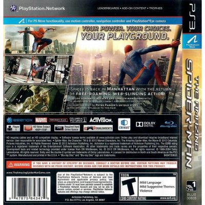 The Amazing Spider-Man Ps3