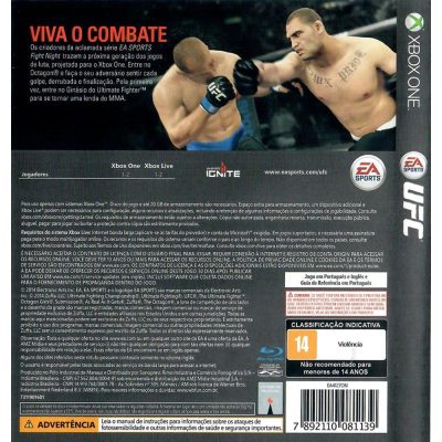 Ufc Xbox One #1 (Mancha)